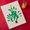 Handprint Christmas Tree Canvas